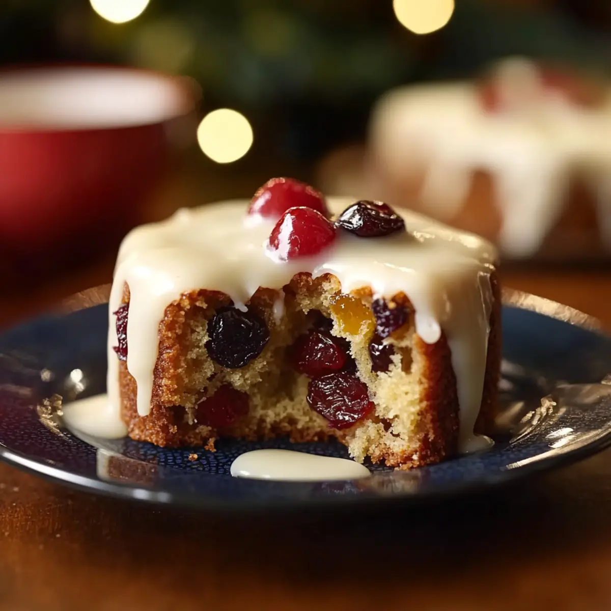 Berry Mini Christmas Cakes​