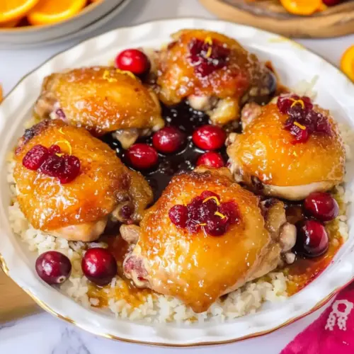 Cranberry Orange Chicken