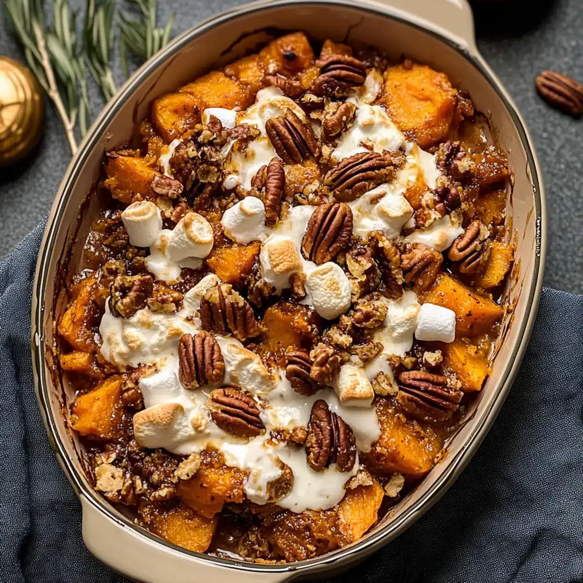 Maple Sweet Potato Casserole