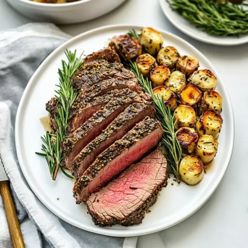 Garlic-Rosemary Beef Tenderloin