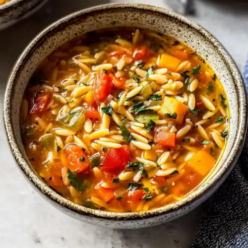 Vegetable Orzo Soup