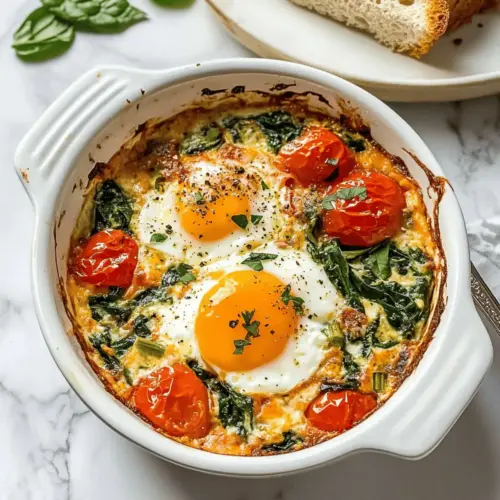 Baked Feta Eggs Recipe