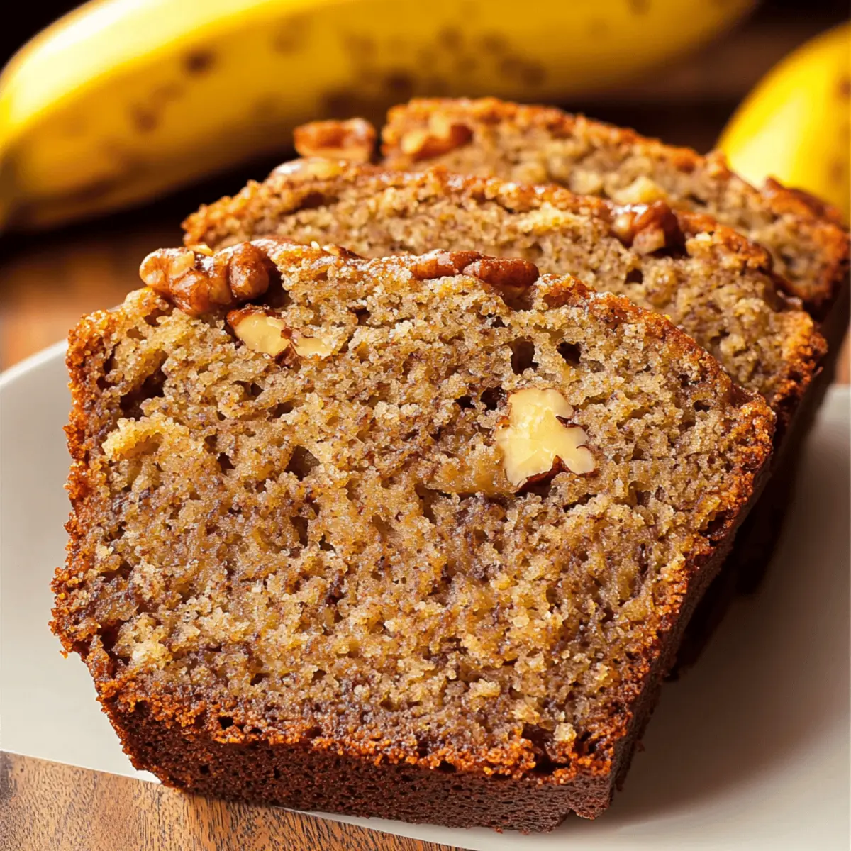 Banana Bread with Pecans