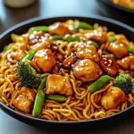 Chicken Teriyaki Noodles