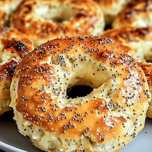 Greek Yogurt Bagels
