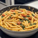 Spinach Tomato Pasta