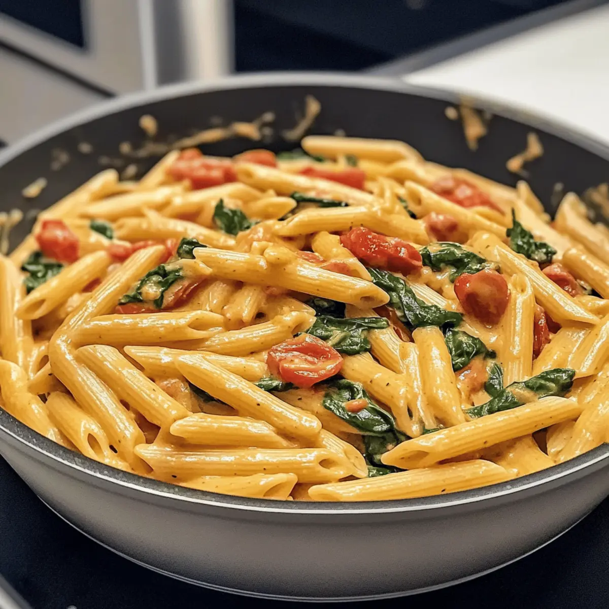 Spinach Tomato Pasta