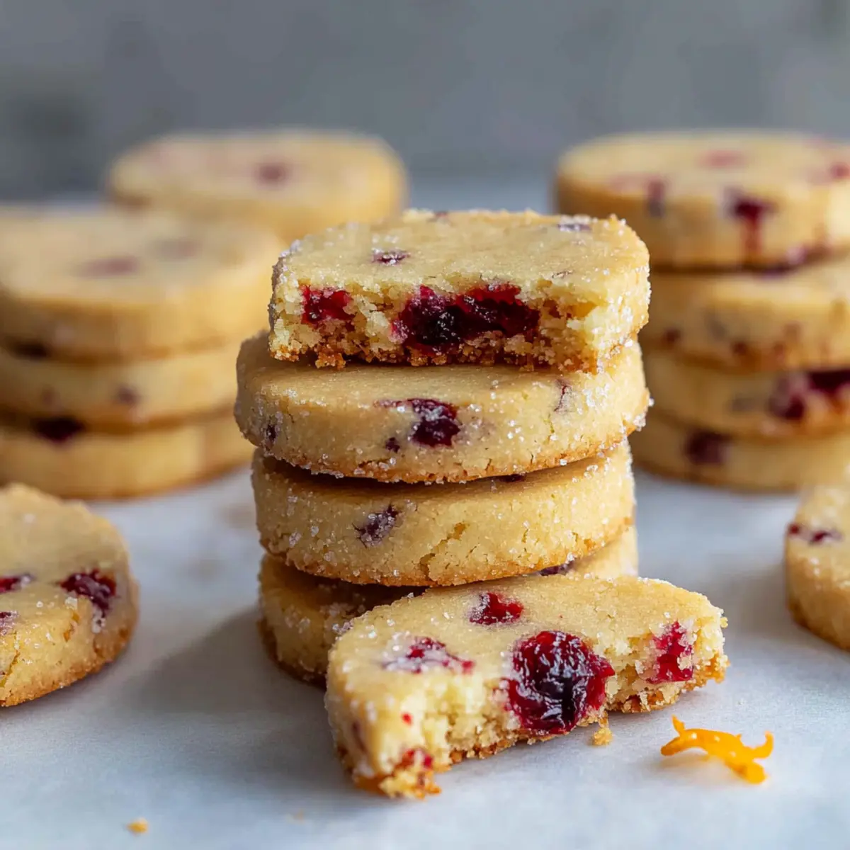 Bake Cranberry Orange Cookies