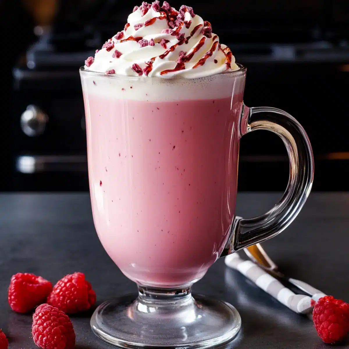 Raspberry Hot Chocolate