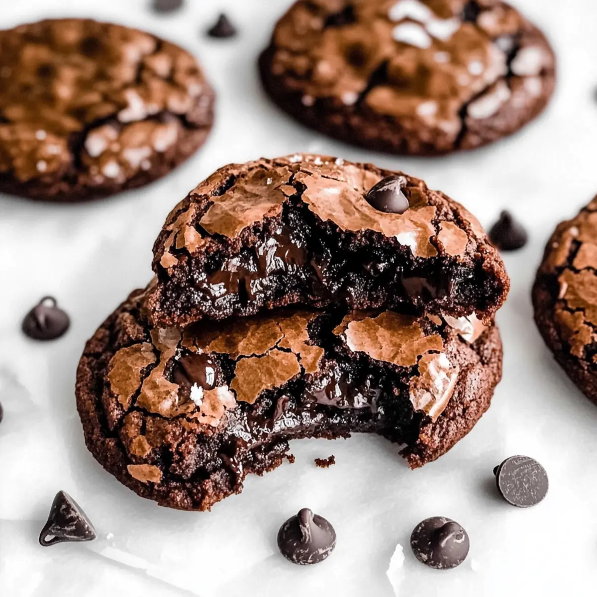 Fudgy Chewy Brookies