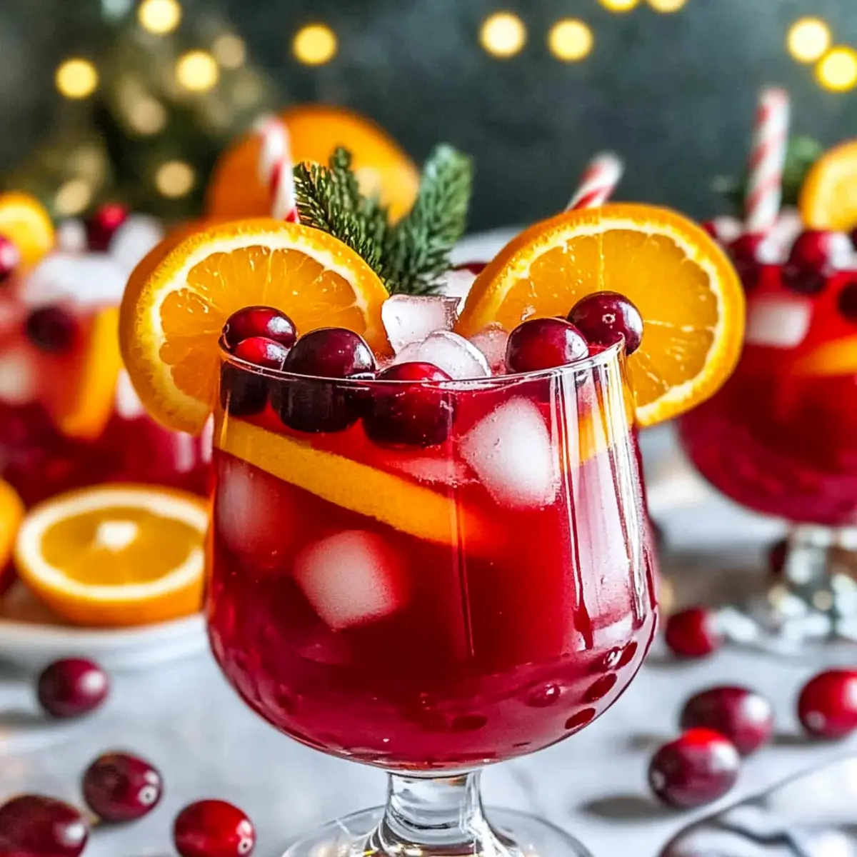 Christmas Punch Mocktail Recipe