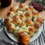 Cheesy Christmas Tree Bread