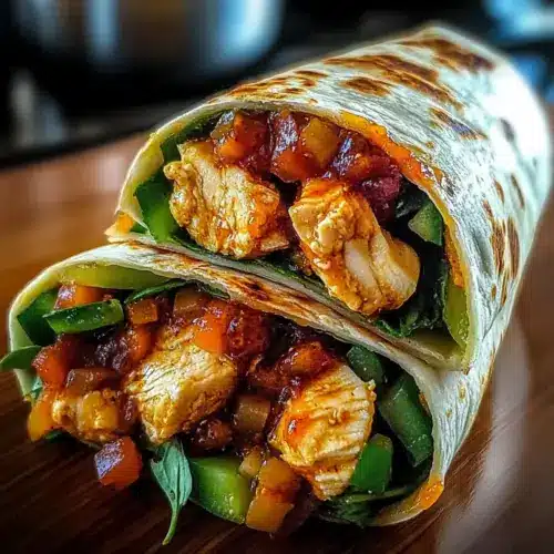 Sweet Chili Chicken Wraps