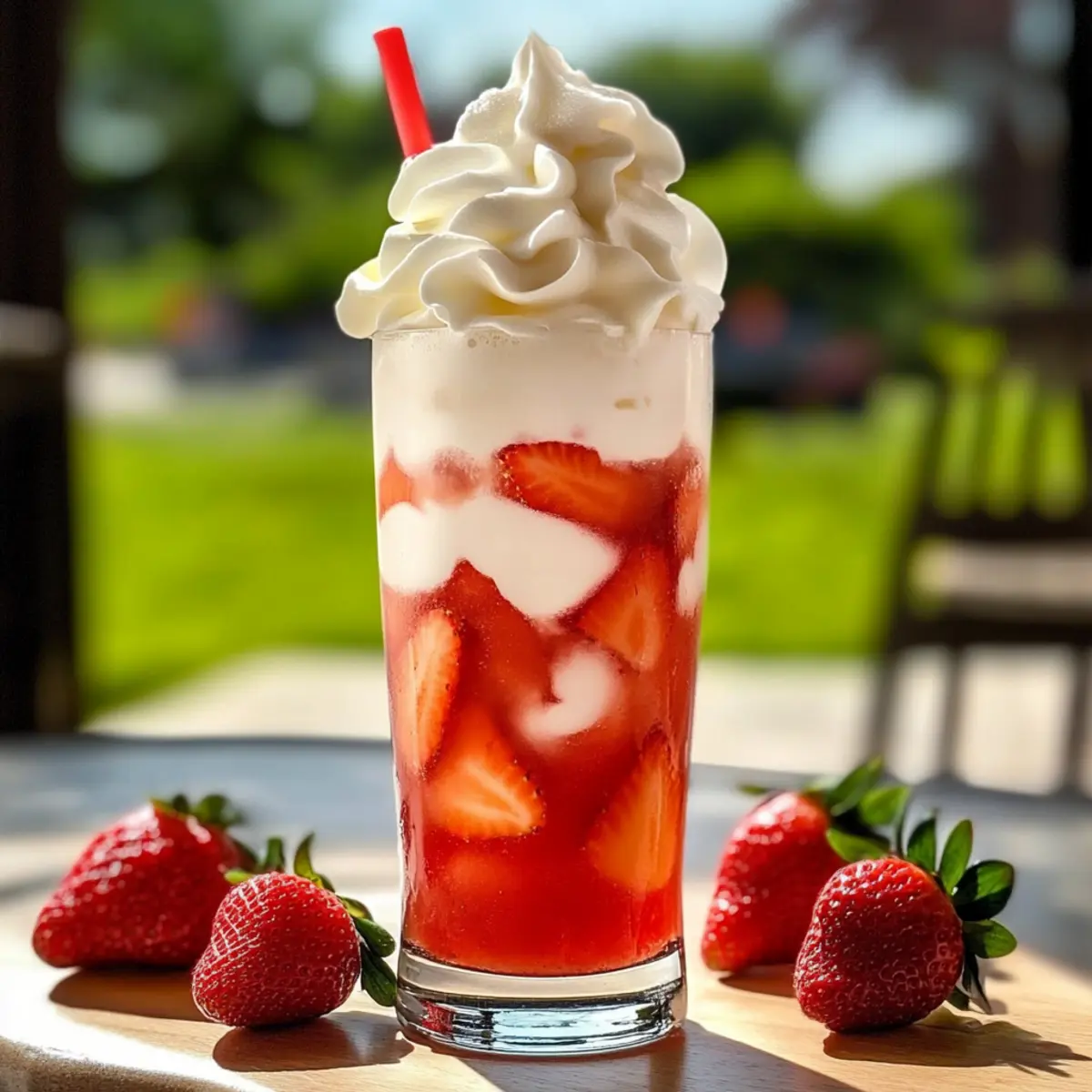 Homemade Real Fruit Irish Cream Soda