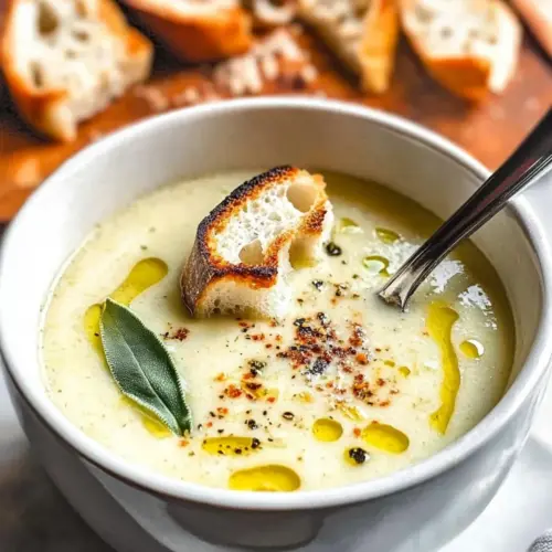 Country French Garlic Soup