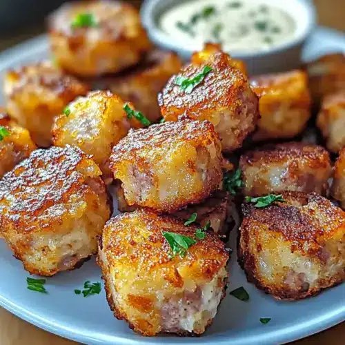 Easy Hashbrown Sausage Bites