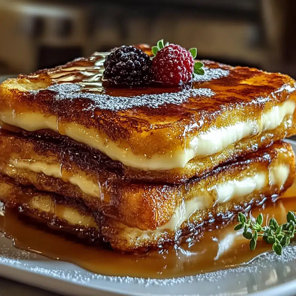 Crème Brûlée French Toast