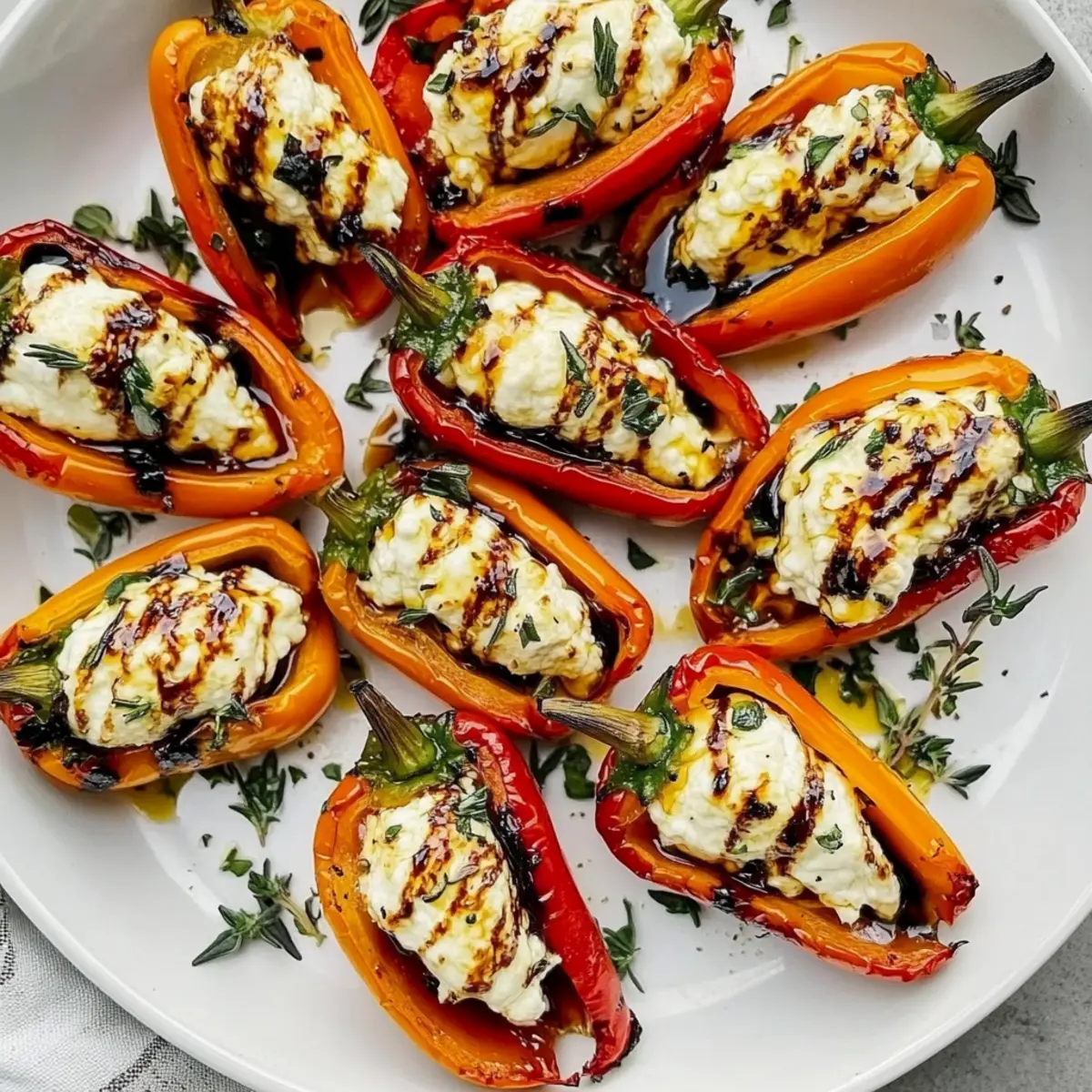 Goat cheese stuffed