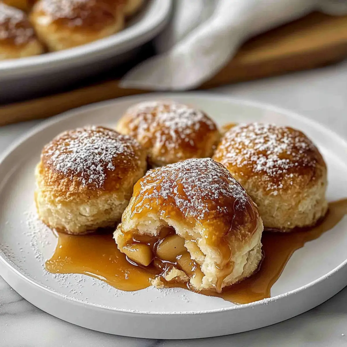 Caramel Apple Pie Bombs