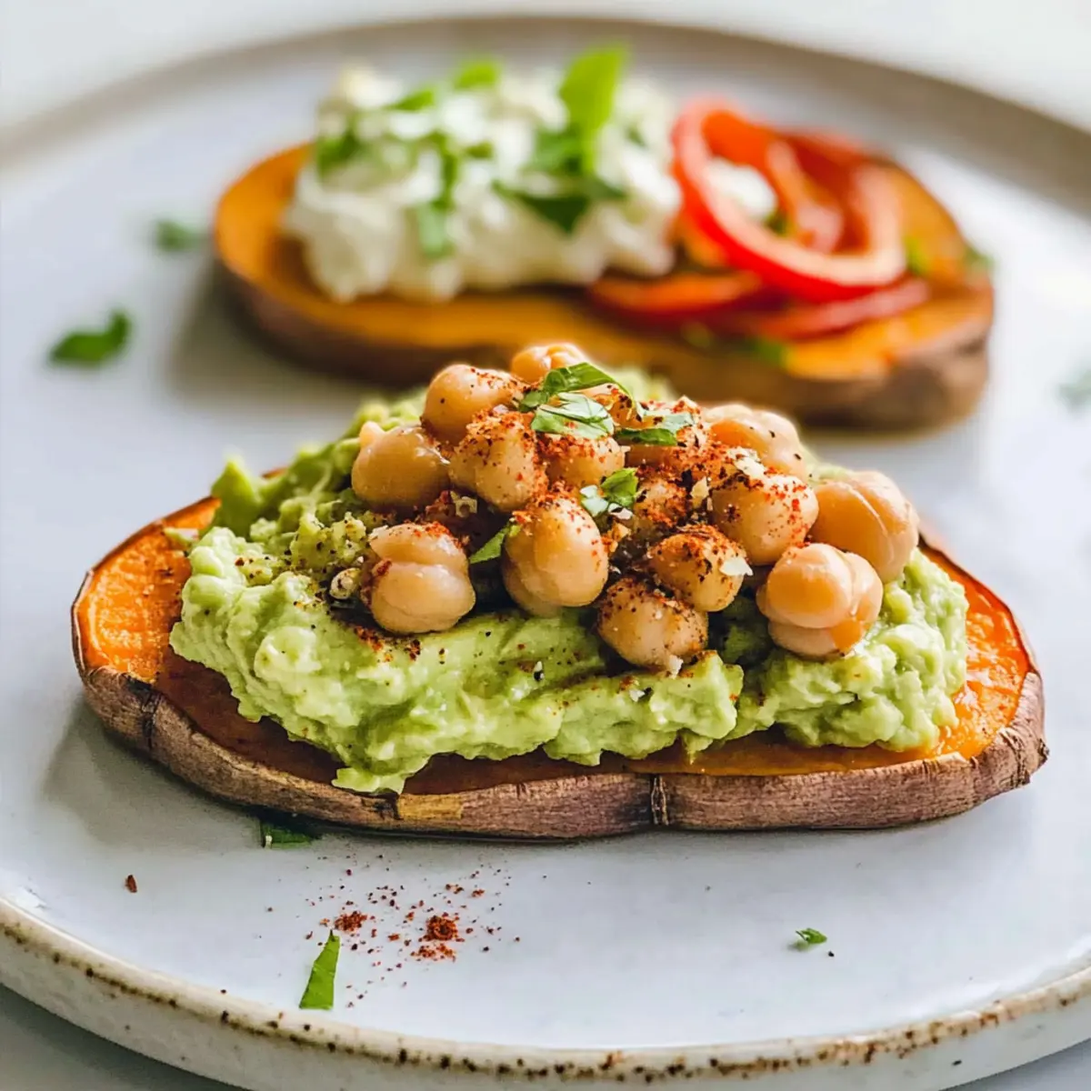 Savoury Sweet Potato Toast