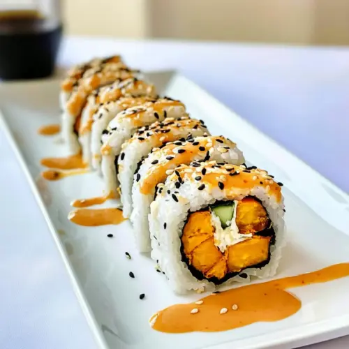 Sweet Potato Sushi Roll