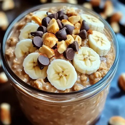 Peanut Butter Overnight Oats
