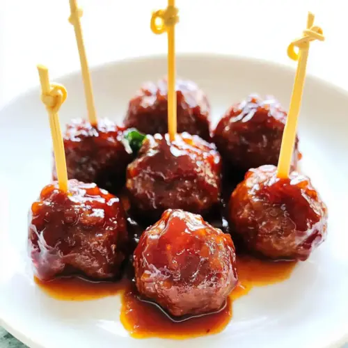 Grape Jelly Meatballs
