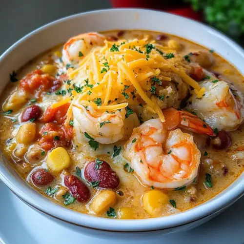 Creamy Seafood and Shrimp Chili