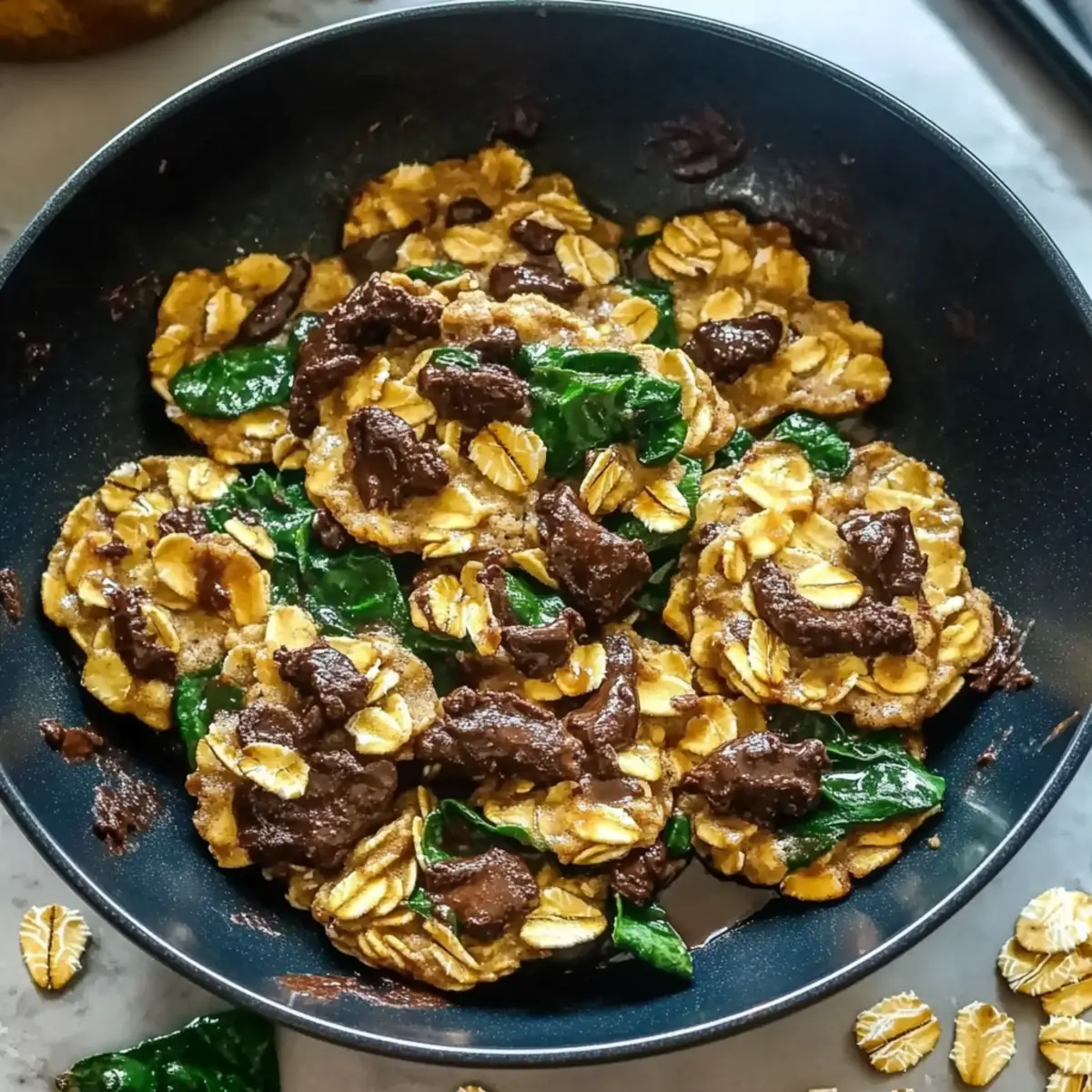Mushroom Spinach Scrambled Eggs