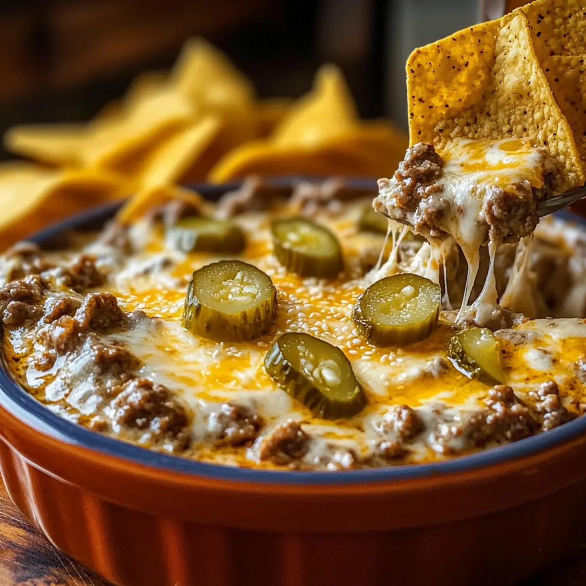 Crockpot Big Mac Dip