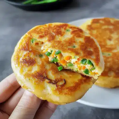 Savoury Stuffed Breakfast Pancakes