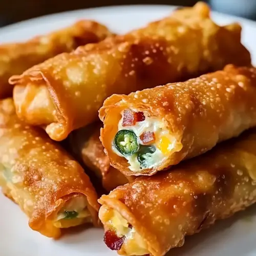 Mini Jalapeno Popper Egg Rolls