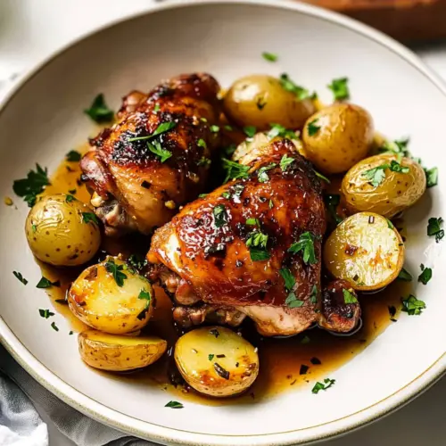 Chicken Thighs with Potatoes