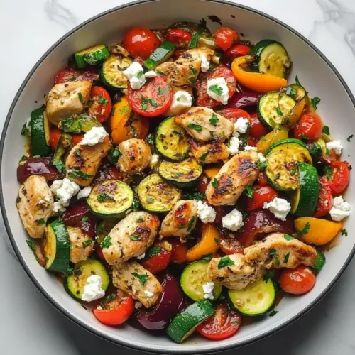 Mediterranean Chicken Stir Fry