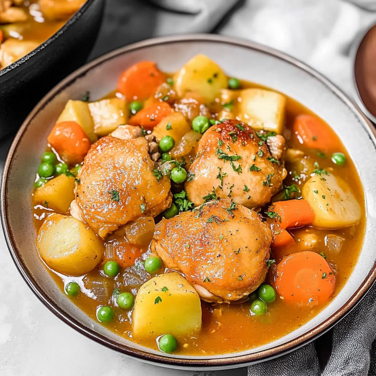 Oven Chicken Stew Recipe