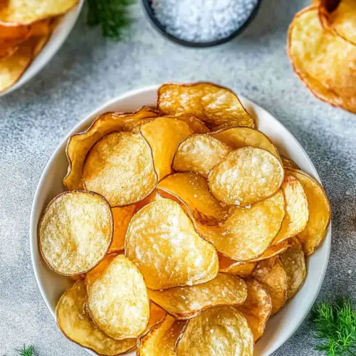 Homemade Air Fryer Potato Chips