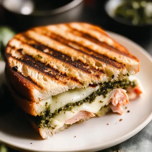 Turkey Basil Pesto Panini