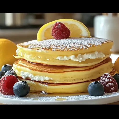 Lemon Ricotta Pancakes
