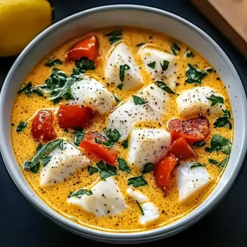 Creamy Coconut White Fish Stew