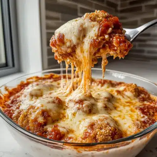 Cottage Cheese Chicken Parm Bowl