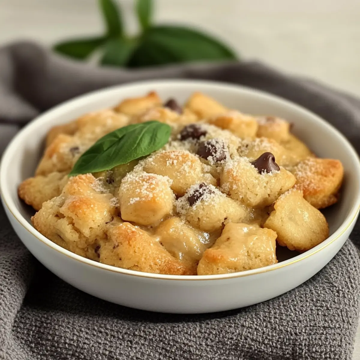 Garlic Chicken Gnocchi Skillet