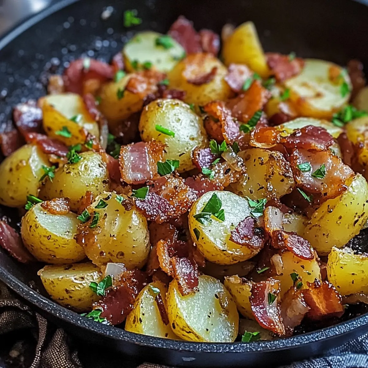 Irish Bacon Potato Skillet