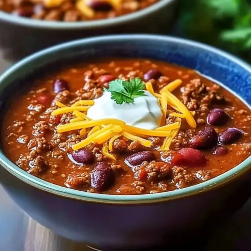 Cozy Up with High Protein Chili