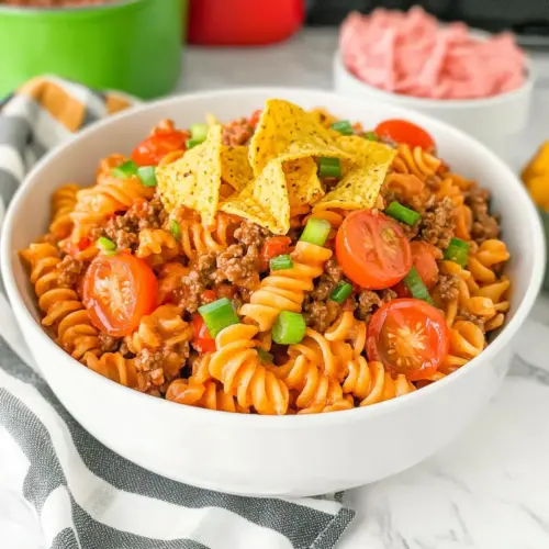 Cheesy Taco Pasta Salad