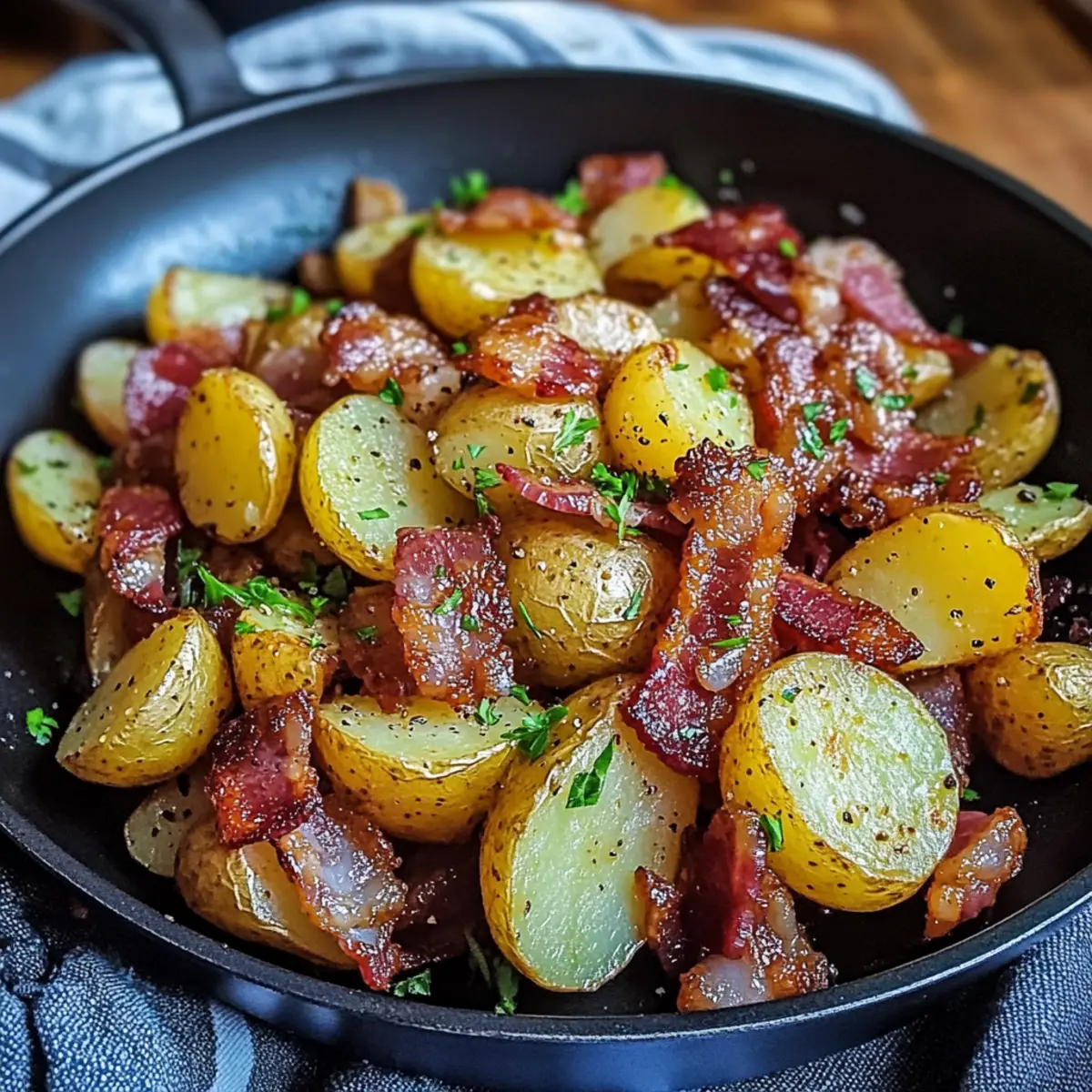 Irish Bacon Potato Skillet