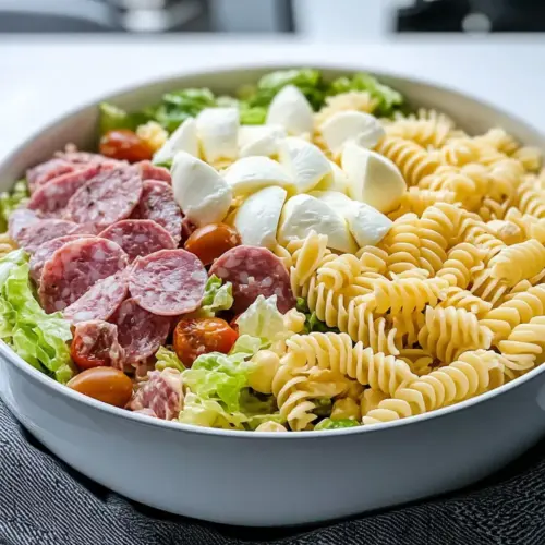 Italian Grinder Pasta Salad