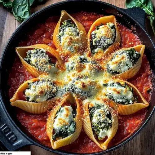 Spinach and Ricotta Stuffed Shells Recipe